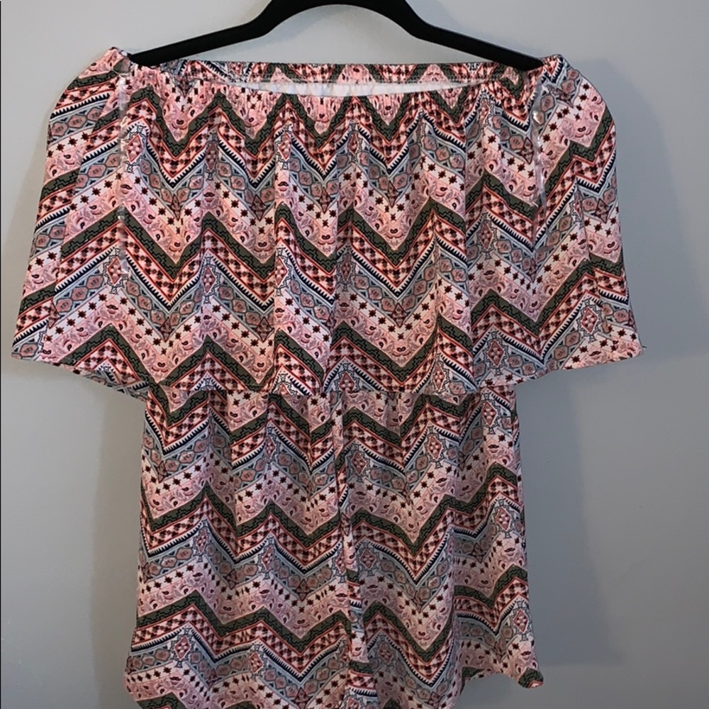 Patterned Romper